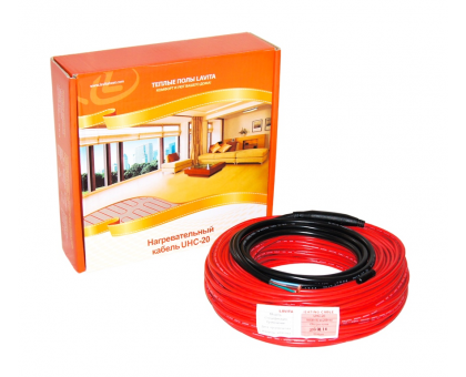 Электрический теплый пол Lavita кабель UHC 20-80, 1600 Вт, 80 м