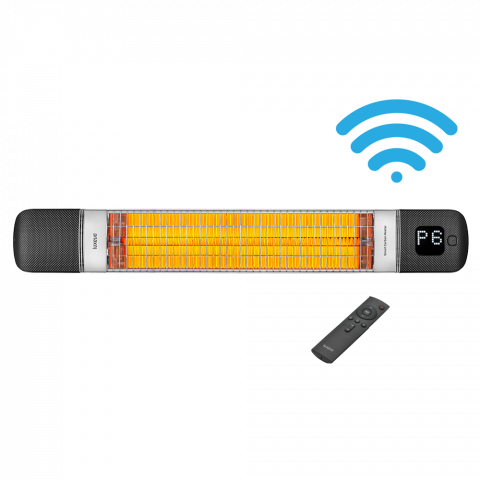 Карбоновый обогреватель Luxeva SMART 2500-WL black
