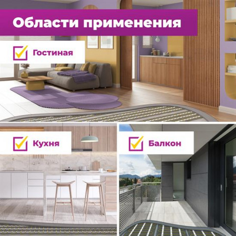 Кабель нагревательный OneKeyElectro OKE - 9,5 м - 75 Вт.