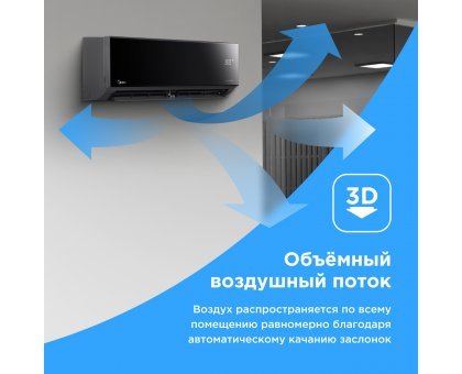 Настенная сплит-система Midea серии Persona inverter MSAG4W-24N8D0-I/MSAG4-24N8D0-O