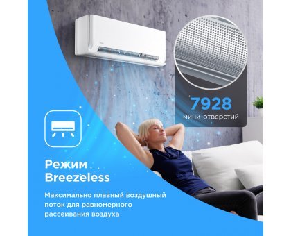 Настенная сплит-система Midea серии Breezeless E MSFE-12N8D6-I/MSFE-12N8D6-O