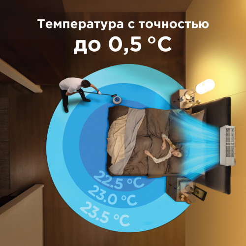 Настенная сплит-система Midea серии Breezeless E MSFE-09N8D6-I/MSFE-09N8D6-O