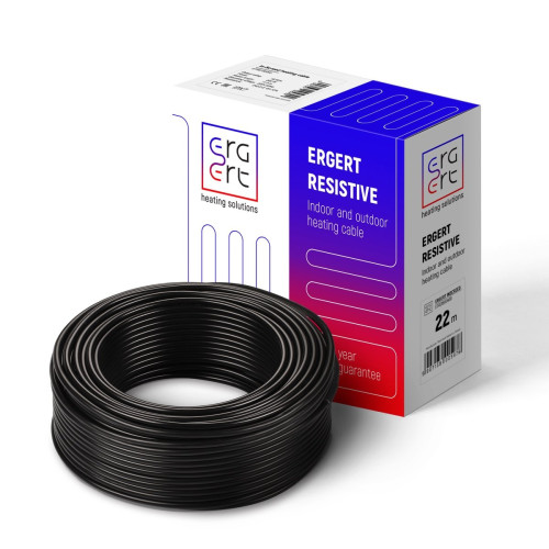 ERGERT RESISTIVE GUTTER EXTRA (ETRG-30E), 5 м, 150 Ватт - греющий кабель для кровли
