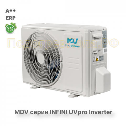 Инверторная сплит-система MDV серия INFINI UVpro Inverter MDSAL-09HRFN8 / MDOAG-09HFN8