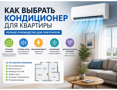 Как выбрать кондиционер для квартиры: полный разбор перед покупкой