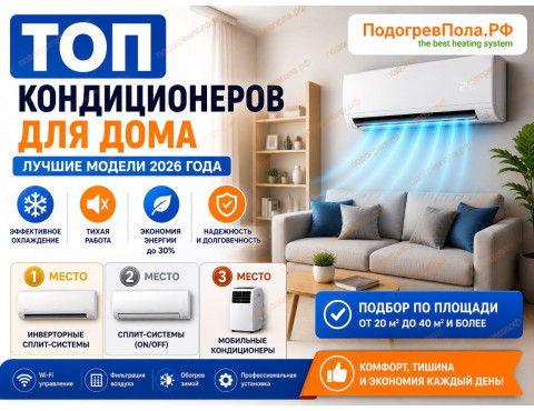 ❄️ ТОП кондиционеров для дома: лучшие модели по цене и качеству