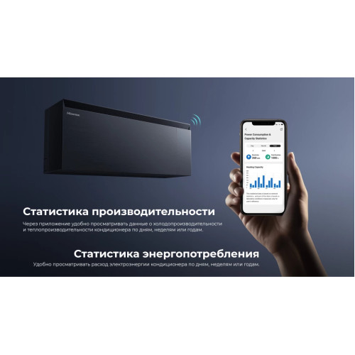 Кондиционер инверторный Hisense AS-18UW4RFMQK00(B)