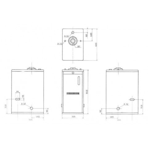 Дизельный котел Kiturami TURBO-21 (24.4) кВт