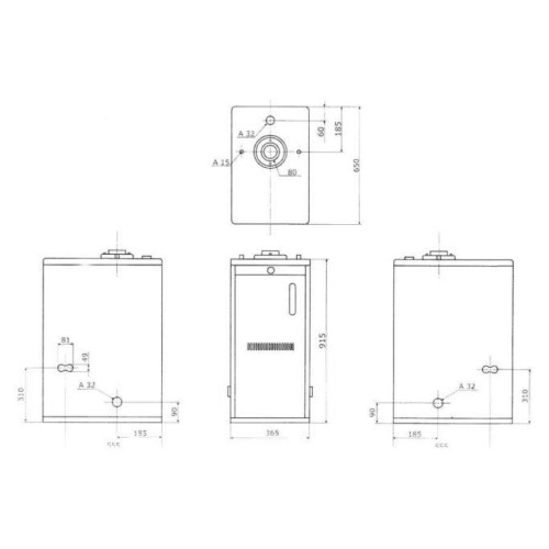 Дизельный котел Kiturami TURBO-17 (19.8 кВт)