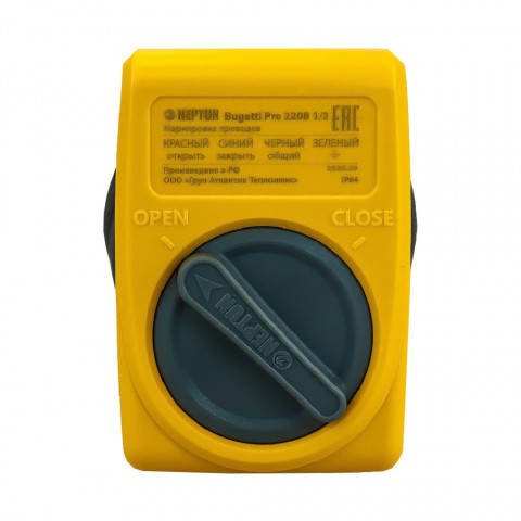 Neptun Bugatti Pro 220В 3/4 Шаровой кран с электроприводом