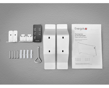 Конвектор со стеклокерамической панелью Energolux Jungfrau ECH-1000E-J1-WG