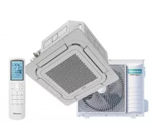 Кассетный инверторный кондиционер Hisense ACT-24UR4RJC8 | PE-QFA/CD | AUW-24U4RJ7