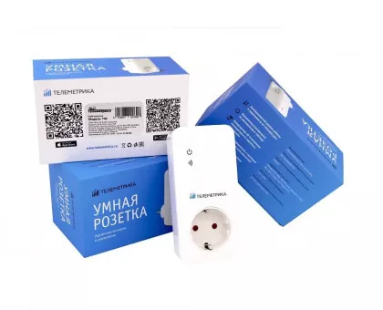 Умная GSM розетка Телеметрика T40М Умная GSM розетка Телеметрика T40М