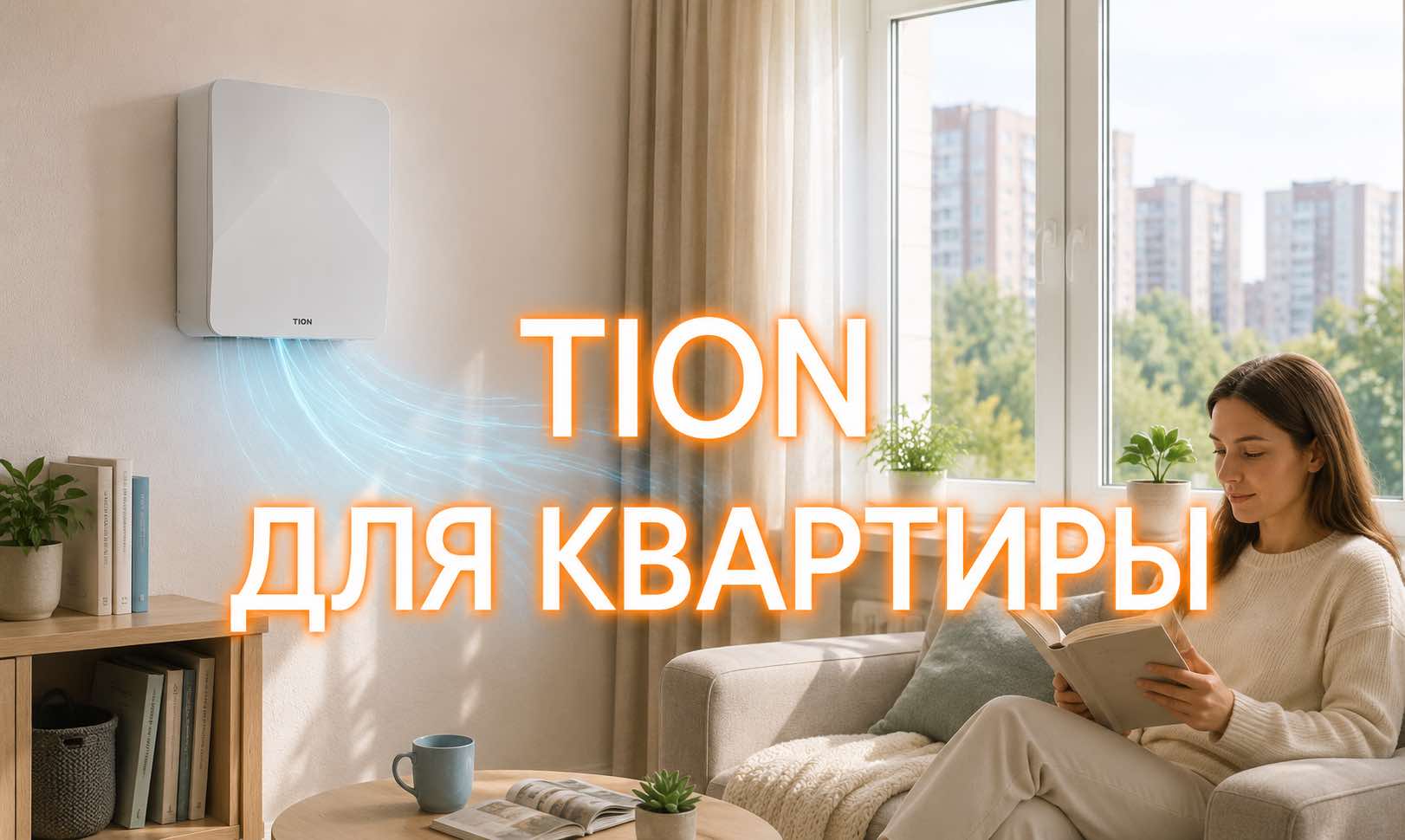 Бризеры ТИОН для квартиры