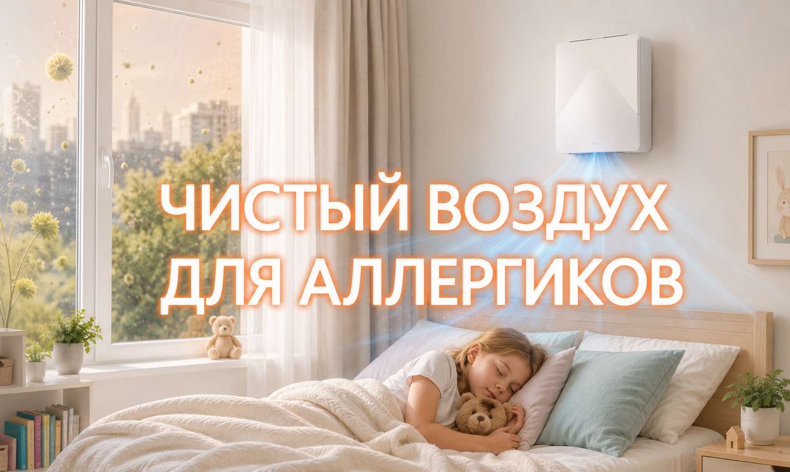 Чистый воздух для алергиков